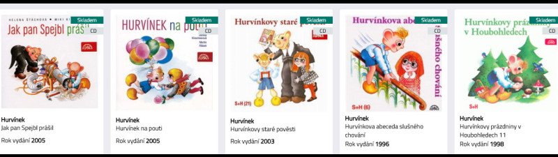 Hurv�nek slav� a my slav�me s n�m - vybran� tituly za zv�hodn�nou cenu