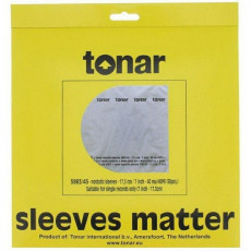 Gramofony / GRAMO / Obal na 7" SP vinyl vnit�n� antistatick� / Tonar / 50 kus�