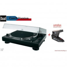 Gramofony / GRAMO / Gramofon Dual DTJ 301 USB / Ortofon Super OM 5E