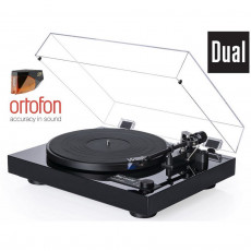 Gramofony / GRAMO / Gramofon Dual CS 618Q+Ortofon 2M Bronze / Piano Black