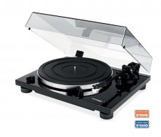 Gramofony / GRAMO / Gramofon Thorens TD 201 / Black / Ortofon Super OM 5E