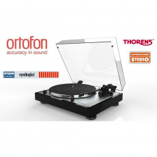 Gramofony / GRAMO / Gramofon Thorens TD 402 DD / Black+Ortofon 2M Black