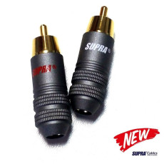 HIFI / HIFI / Konektor Supra RCA-6 S / Koncovky RCA Cinch / 2ks