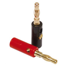 HIFI / HIFI / Koncovky Dynavox Gold Set Banana / Ban�nky / 4ks