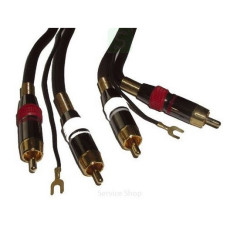 Gramofony / GRAMO / Gramofonov� kabel RCA / RCA+zemn�c� vodi� / 5,0m