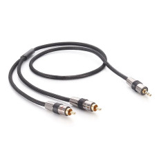 HIFI / HIFI / Sign�lov� kabel:Eagle Cable DeLuxe II Stereo Mini / 2xRCA