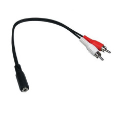 HIFI / HIFI / Reduk�n� kabel 2xCinch / 3,5 Jack Stereo / 0,3m