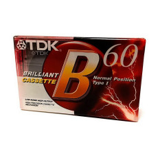 MC / HIFI / Magnetofonov� kazeta TDK B-60 / 1ks