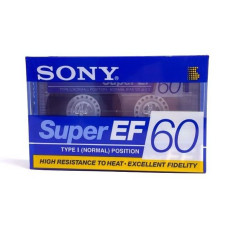 MC / HIFI / Magnetofonov� kazeta Sony Super C-60EF / 1Ks