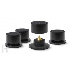 Gramofony / GRAMO / podlo�ka antivibra�n� / Dynavox BA-4 Black / 4ks