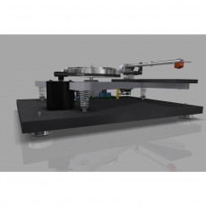 Gramofony / GRAMO / Gramofon Thorens TD 1600-TP 92 / Black