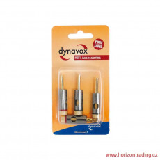 HIFI / HIFI / Koncovky Dynavox Banana Speaker Set B2 / Ban�nky / 4ks