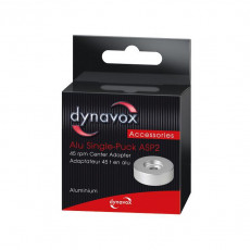 Gramofony / GRAMO / St�edov� adapt�r / Alu Single-Puck ASP2 Dynavox / Black