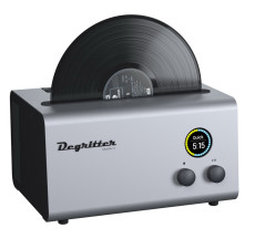 Gramofony / GRAMO / Pra�ka pro vinyly-ultrazvukov� / Degritter MkII / Silver