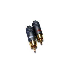 HIFI / HIFI / Konektor Supra RCA-6 S / Koncovky RCA Cinch / 2ks