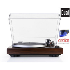Gramofony / GRAMO / Gramofon Dual CS 518 High Fidelity / Walnut / 2M Blue