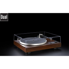 Gramofony / GRAMO / Gramofon Dual CS 529 High Fidelity / Walnut / Quinted Red