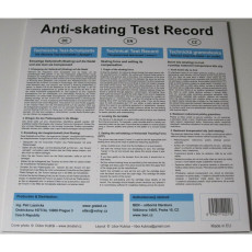 Gramofony / GRAMO / Anti-Skating testovac� deska / Graled / 180g / Vinyl / LP.