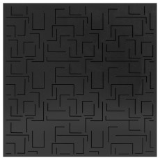 HIFI / HIFI / Absorp�n� panel Sonitus:Decosorber Maze 8 / BK Black