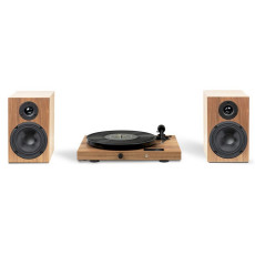 Gramofony / GRAMO / Gramofon Pro-Ject JukeBox E1 HiFi Set Piano Wood