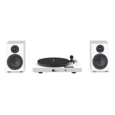 Gramofony / GRAMO / Gramofon Pro-Ject JukeBox E1 HiFi Set Piano White