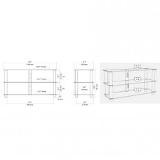 HIFI / HIFI / Hi-Fi stolek / Norstone:Epur 3 / Silver