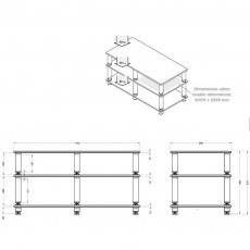 HIFI / HIFI / Hi-Fi stolek / Norstone:St�bbl AV