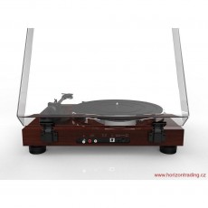 Gramofony / GRAMO / Gramofon Thorens TD 202 / Walnut Piano / Ort. Super OM 5E