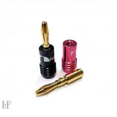 HIFI / HIFI / Koncovky Nakamichi Banana Plugs N4046 / 2ks