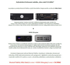 HIFI / HIFI / Integrovan� zesilova�:Musical Fidelity M6si+WiiM Ultra