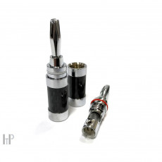 HIFI / HIFI / Koncovky Nakamichi Banana Plugs N04072-Rhodium / 2ks