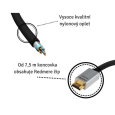 HIFI / HIFI / HDMI kabel:Eagle Cable DeLuxe High Speed 2.0B / 4K / 5m