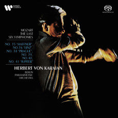 CD/SACD / Von Karajan Herbert / Mozart:Last Six Symphonies / Hybrid SACD