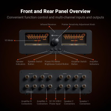 HIFI / HIFI / P�ep�na� 2x zesilova�-2x repro / Fosi Audio LC30 / Black