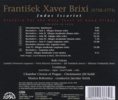 CD / Brixi / Judas Iscariothes / Musica Bohemica