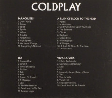 4CD / Coldplay / 4CD Catalogue Set