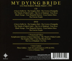 CD/DVD / My Dying Bride / For Darkest Eyes / CD+DVD