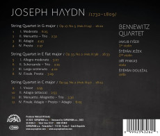 CD / Haydn / Smycov kvartety Op.17 / 5,33 / 2,54 / 2 / Bennewitz Quartet