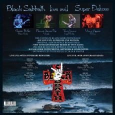 4LP / Black Sabbath / Live Evil / 40th Anniversary / Super DLX / Vinyl / 4LP