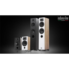 HIFI / HIFI / Repro sloupov�:Indiana Line DIVA 5 / White OAK / 2ks