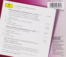 CD / Beethoven / Piano Concertos Nos. 1 & 3 / Michelangeli
