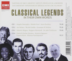 4CD / Various / Classical Legends In Their Own Words / 4CD