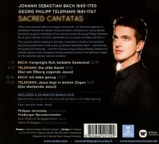 2CD / Jaroussky Philippe / Bach / Telemann / Sacred Cantatas / 2CD