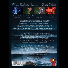 4CD / Black Sabbath / Live Evil / 40th Anniversary / Super Deluxe / 4CD