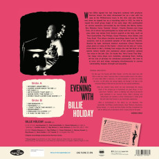 LP / Holiday Billie / Evening With Billie Holiday / Vinyl
