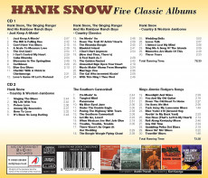 2CD / Snow Hank / Five Classic Albums / 2CD