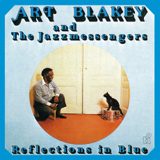 LP / Blakey Art & the... / Reflections In Blue / 2000cps / Blue / Vinyl