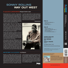 LP / Rollins Sonny / Way Out West / Vinyl