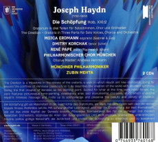 2CD / Munchner Philharmoniker/Zubin Mehta / Haydn:Die Schopfung / 2CD