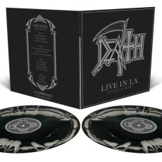 2LP / Death / Live In L.A. / Black And Silver Merge / Vinyl / 2LP
